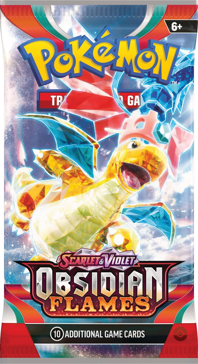Pako letra loje Pokémon TCG Obsidian Flames, Scarlet &amp; Violet, 10 letra