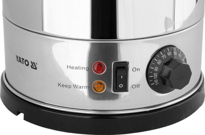 Termopot elektrik YATO YG-04290, 750W, çelik inoks, ngjyrë argjend