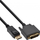 Kabllo InLine DisplayPort në DVI-D, 1.5m, e zezë