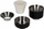 Filtri pour-over Fellow Stagg X, çelik inox, me bazë silikoni, ngjyrë argjendtë