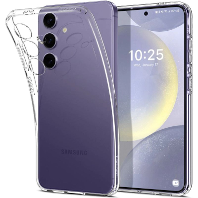 Maskë telefoni Spigen Liquid Crystal, për Samsung Galaxy S24, TPU, transparente