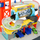 Set loje me makina Matchbox Super Auto Center, 33 pjesë, për kalamaj