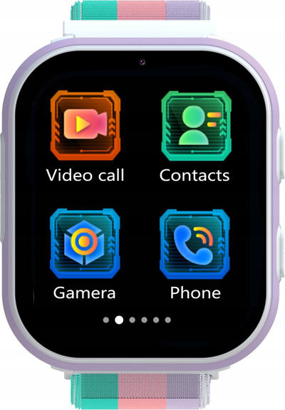 Паметен часовник за деца Kiano Joy 4G, 1.85", GPS, повеќебоен