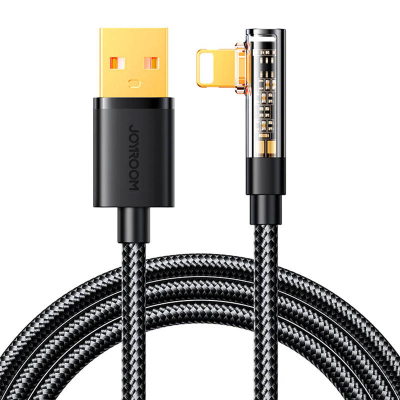 Kabllo USB Joyroom JYR653, USB A në Lightning, 1.2 m, i zi