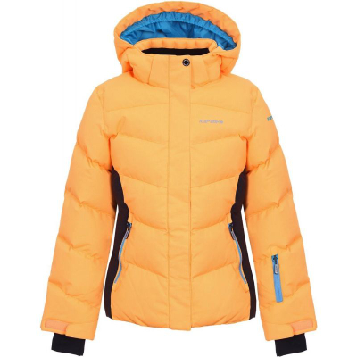 Детска скијачка јакна Icepeak Lille Junior 50036553, водоотпорна, со капулача, розова