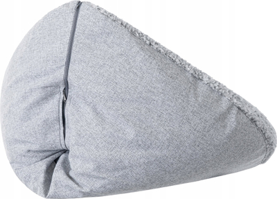 Shtrat qeni Hobbydog Mattress Corner, 120 cm, me pelush, gri