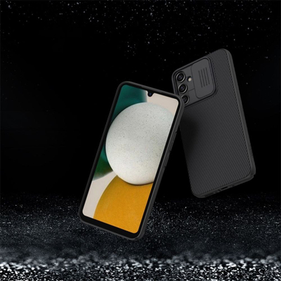 Mbrojtëse telefoni Nillkin CamShield për Samsung Galaxy A34 5G, polikarbonat, e zezë