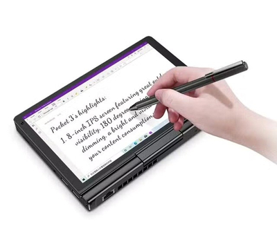Laptop i vogël GPD Pocket 3 Ultimate, Core i7-1195G7, 16GB RAM, 1TB SSD, i zi