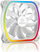Ftohës Enermax SquA RGB, 120 mm, i bardhë
