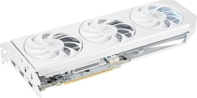 Kartë grafike PowerColor Hellhound Radeon RX 9060 XT Spectral White, 16GB GDDR6, e bardhë