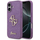 Kapak telefoni Guess Fixed Glitter Big 4G GUHCP17SHG4SGL, për iPhone 17, me shkëlqim, lejla