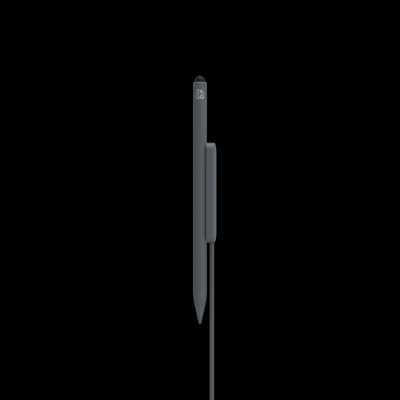 Stilus ZAGG Pro Stylus 2, karikim wireless, i përshtatshëm për tabletë edhe telefona, gri