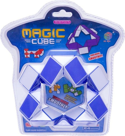 Lodër logjike Dromader Magic Snake, 24 copa, puzzle gjarpër, ngjyra t’përziera
