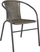 Karrige kopshti Home4You BISTRO, 52x58x72cm, çelik, gri