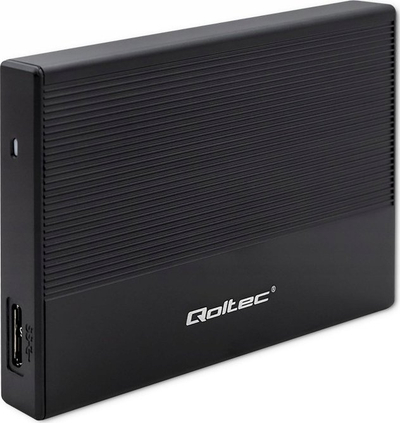 Kuti e jashtme për disk Qoltec Pocket Enclosure, 2.5", USB 3.0, deri 2TB, e zezë