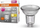 Llampë LED OSRAM GU10 PAR16, 4.5W sa një 50W, dritë e ngrohtë, transparente