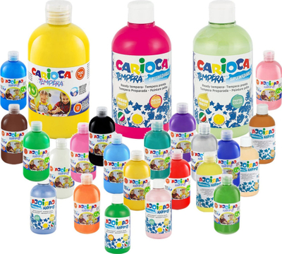 Миечка темперна боја Кариока Реди, 500 ml, бледо розова