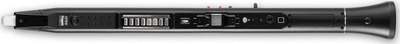 Instrument frymor elektronik Akai EWI Solo, altoparlant i integruar, ekran OLED, i bardhë