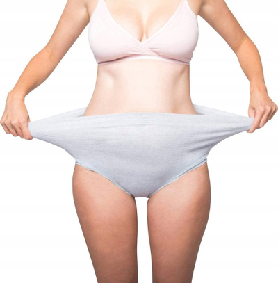 Mbathje njëpërdorimshme postpartum Frida Mom, boyshort, mikrofiber pambuku, madhësia petite 8 copë