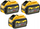 Set baterish me karikues DeWalt DCB118X3 FlexVolt, 3x 18V 5Ah, karikim i shpejtë