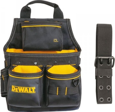 Çantë mjeti Dewalt DWST402011, profesionale për gozhda, material 1680D, e verdhë