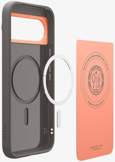 Kapak telefoni Spigen Caseology Nano Pop MagSafe, për Google Pixel 10 Pro XL, gri Papaya