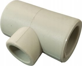 Tee reduktuese PPR Pilsa 32x25x32 mm, për ujësjellës dhe ngrohje, ngjyrë standarde