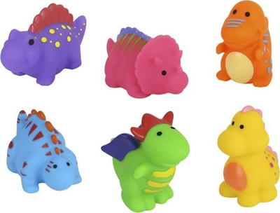 Lodër edukative Dino 300308, kuti për grumbullim 6 copë, 13 x 13 x 13 cm, shumëngjyrëshe