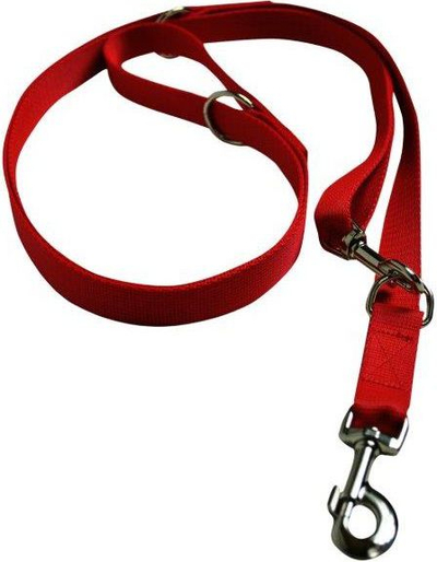 Zinxhir Chaba Leash, 20mm, i kuq