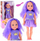 Kukull Lean Toys Lala, 38 cm, me gjëra shtesë, lejla