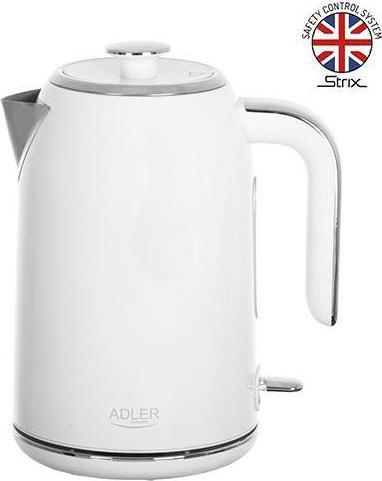 Ibri elektrik Adler AD 1341, 1.7L, 2200W, i bardhë