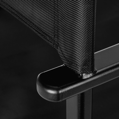 Стол за шминкање Black Aluminum, лесен алуминиум, преклопен, црн