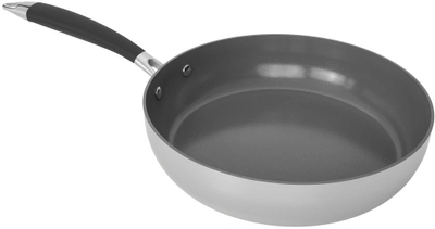 Tigan Shiori Pro Ceramic çelik inox 304, 20 cm, për induksion, ngjyrë argjendtë