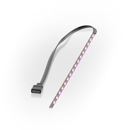 Shirit LED ARGB Singularity Computers Spectrum 2.0, 250mm, 90°, i bardhë