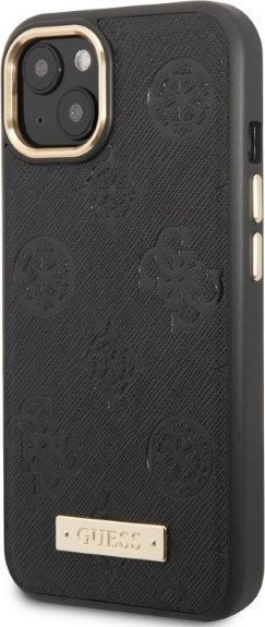 Futlle telefoni Guess GUHMP13MSAPSTK, për iPhone 13 6.1", MagSafe, e zezë