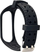 Rrip sportiv Beline për Xiaomi Mi Band 3 4, silikon, i zi