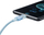 Kabllo USB C në USB C Baseus Cafule, 1 m, 100 W, blu