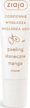 Scrub për buzë Ziaja Mango Sunny, 12 ml, vegan