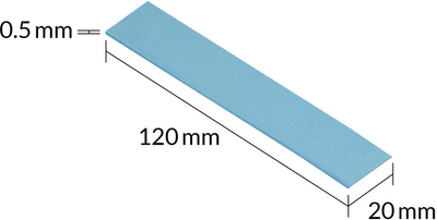 Термичка подлога Arctic TP-3 Thermal Pad 120x20x0,5мм (4 парчиња)