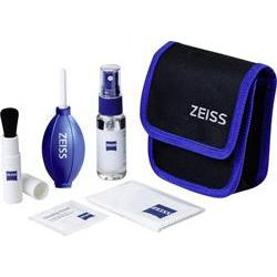 Сет за чистење на леќи ZEISS, раствор 30 ml, четка и дуваљка, црн