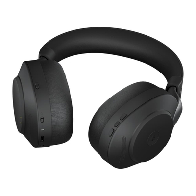 Headset Jabra Evolve2 85, USB C, stereo, me bazë karikimi, i zi