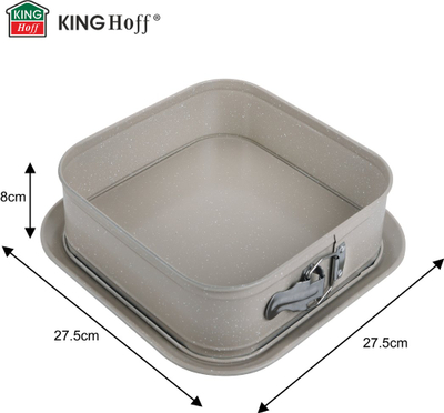 Formë pjekjeje Kinghoff KH-1977, 27,5 cm, e bezhë