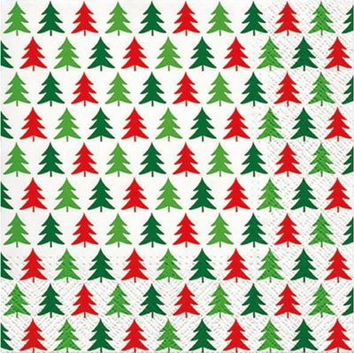 Lecka letre festive BN Napkins P, 33x33 cm, 12 copë, shumëngjyrëshe