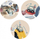 Garazh lodër Smoby Little Vroom Planet, 2 nivele, me ashensor, shumëngjyrësh