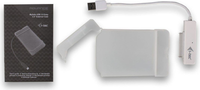Mbështjellëse për disqe I-TEC MYSAFE Pocket (MYSAFEU314),e bardhë