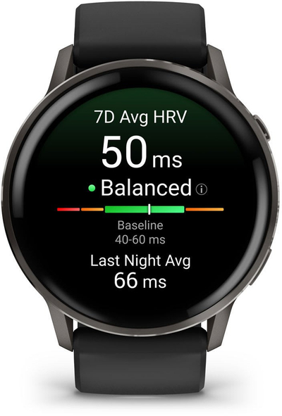 Ora sportive Garmin Venu 4, 45mm, GPS, e zezë