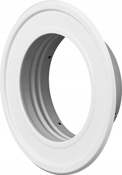 Rozetë ventilimi Awenta RM120, metal, 120mm, e bardhë