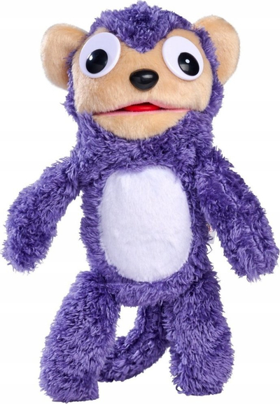 Lodër pelushi Screamerz Monkey, interaktive me zë, shumëngjyrëshe