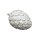 Figurë dekorative MAVE Figure Cone, qeramike, 17.2x12x11cm, e bardhë