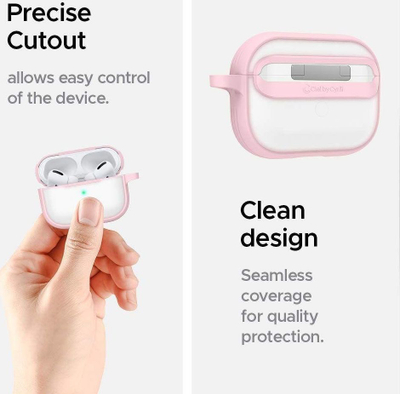 Kasë Spigen Ciel për Apple Airpods Pro, rozë